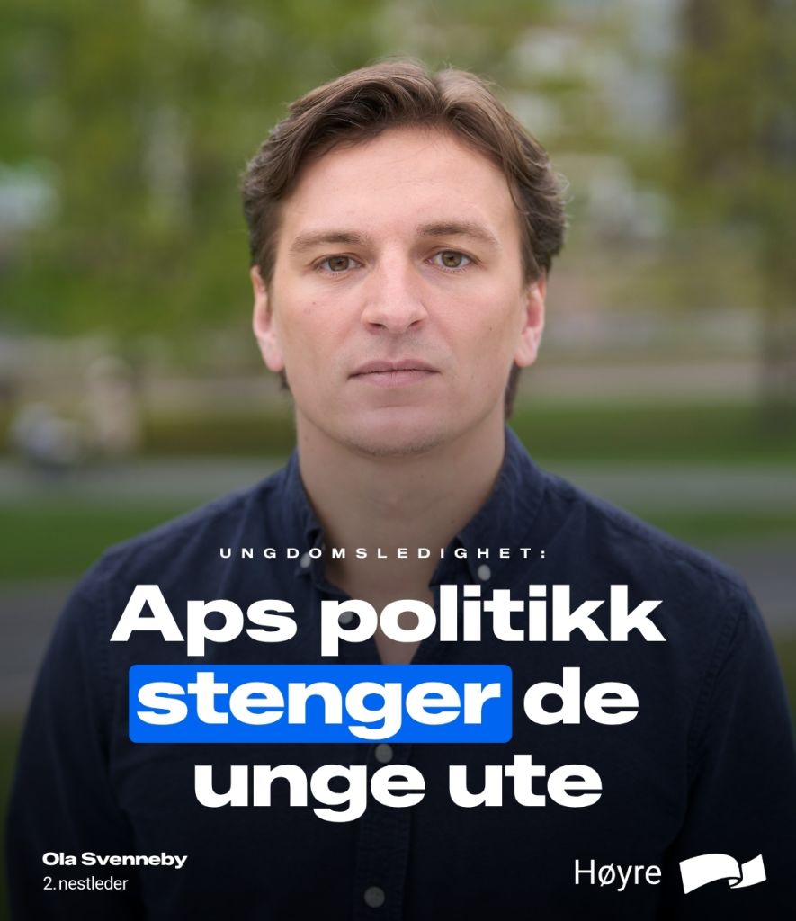 Høyre vil gjøre det mer lønnsomt for bedrifter å ansette unge